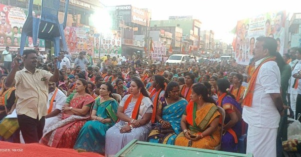 இன்று உலக மகளிர் தினத்தை முன்னிட்டு திருவள்ளூர் கிழக்கு மாவட்ட (பா ஜ க) சார்பில்…
